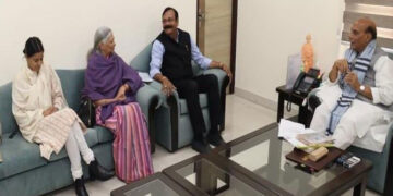 rajkumar chahar meet rajnath singh